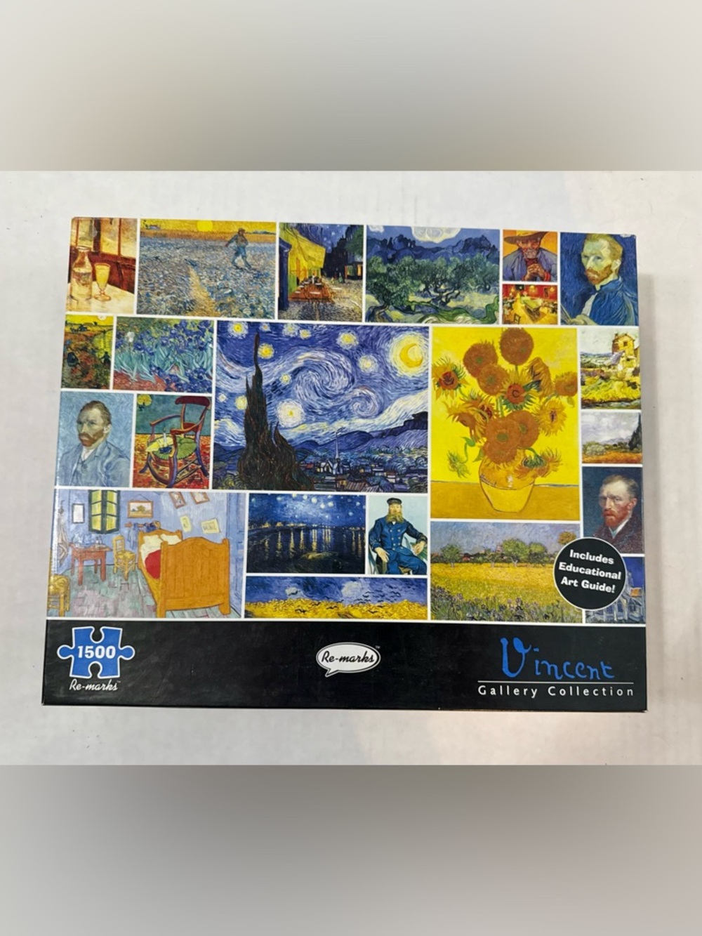 Re-marks Vincent Van Gogh 1500-Piece Puzzle Art Gallery Collection